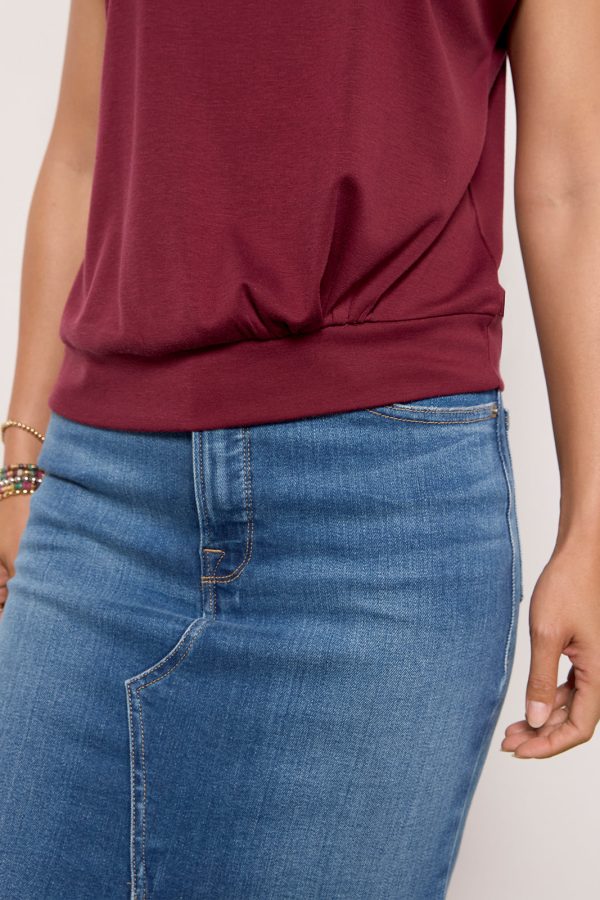Lara Twist Muscle Tee - Image 2
