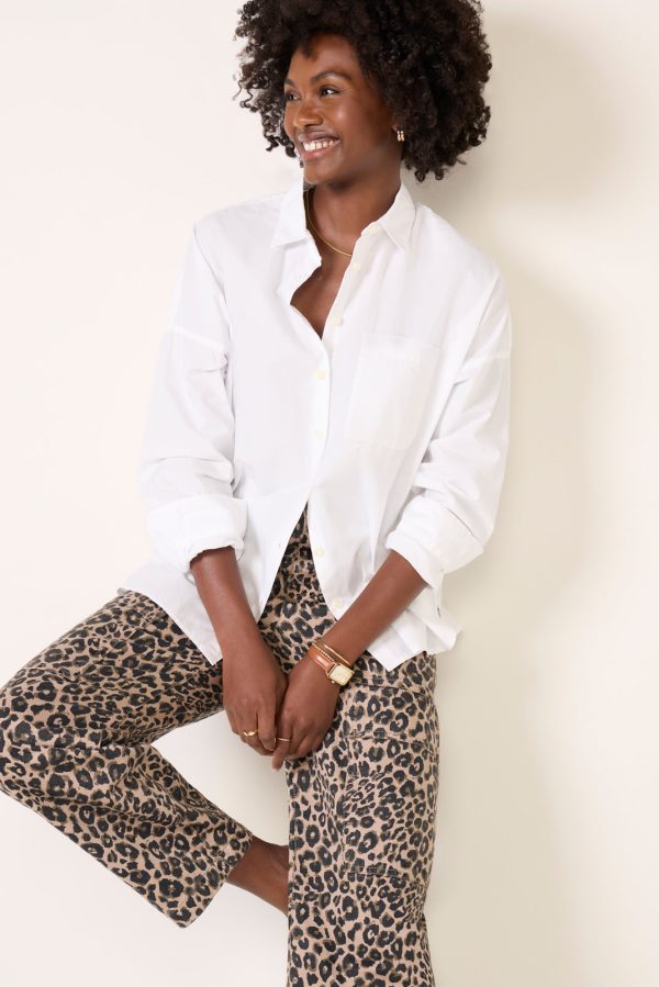 Jo Shirt in Paper Poplin - Image 2