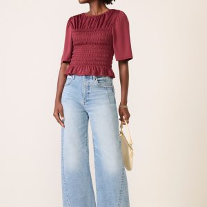 Landon Smocked Top