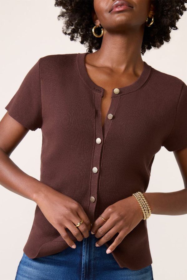 Eden Button Front Sweater - Image 5