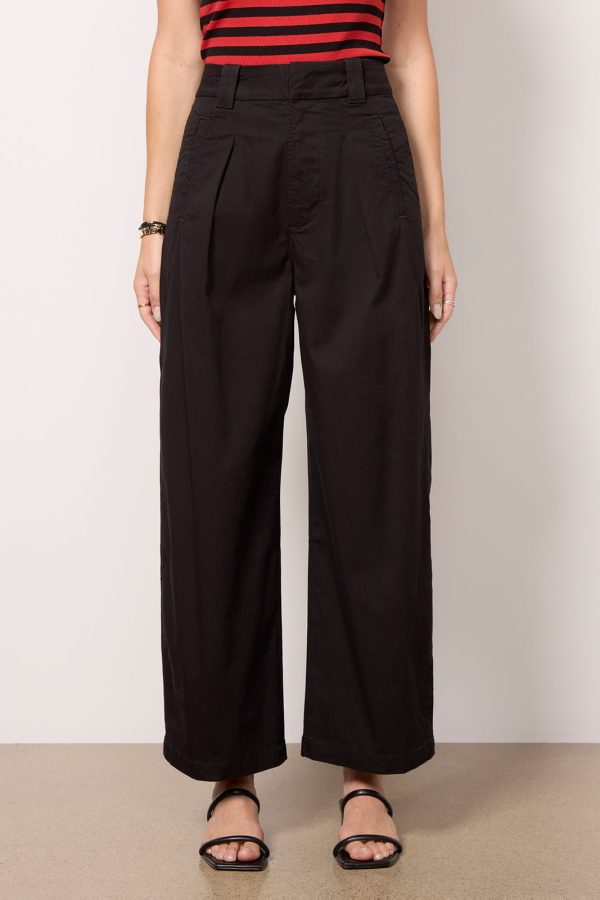 Cara Cropped Pleated Trouser - Image 5