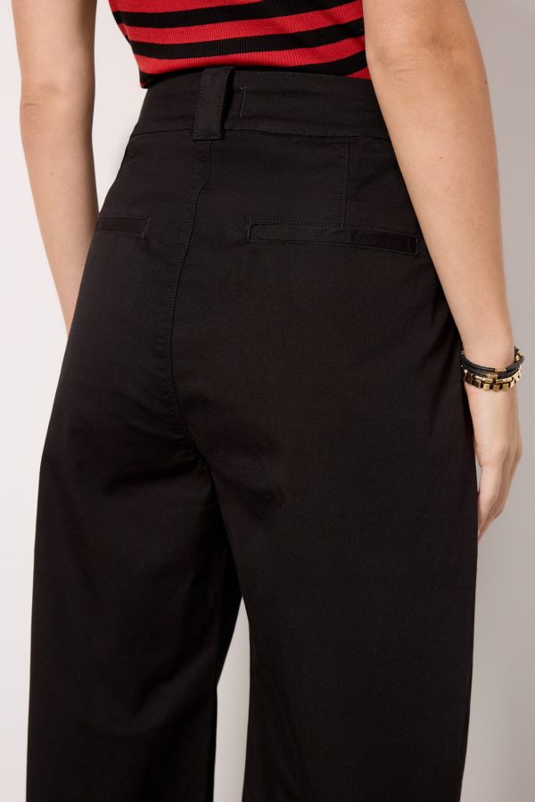 Cara Cropped Pleated Trouser - Image 4