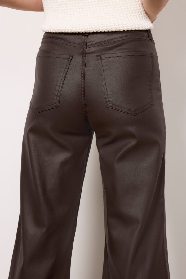 Meg Coated Wide Leg - Image 4