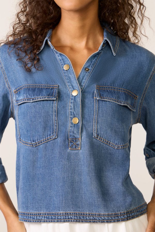 Ports Denim Popover - Image 3