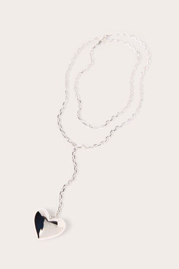 Carina Heart Drop Necklace - Image 2