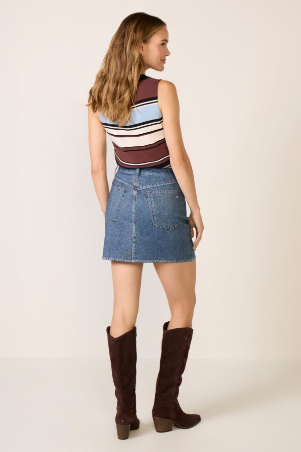 Miramar Ponte Mini Skirt - Image 4