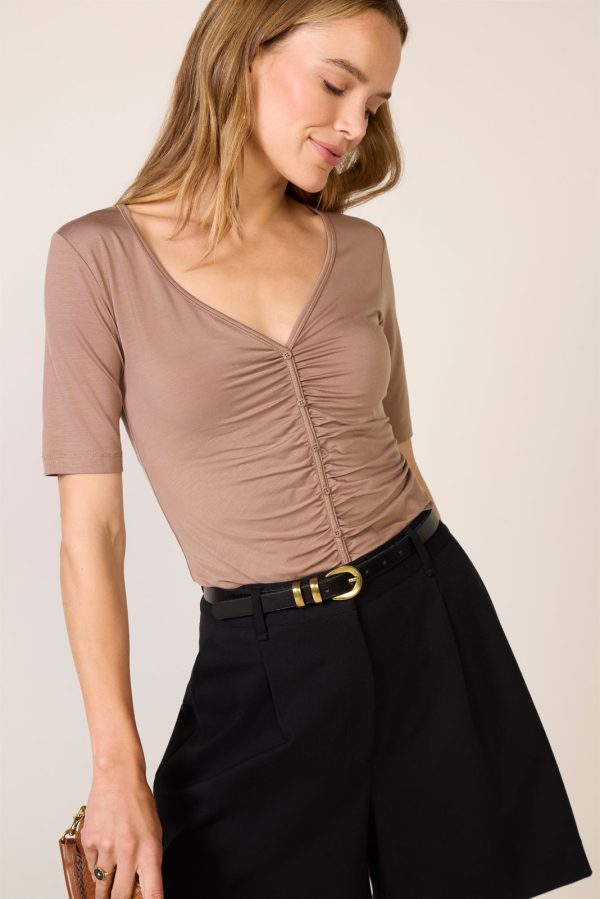 Yasmina Ruched Tee - Image 2