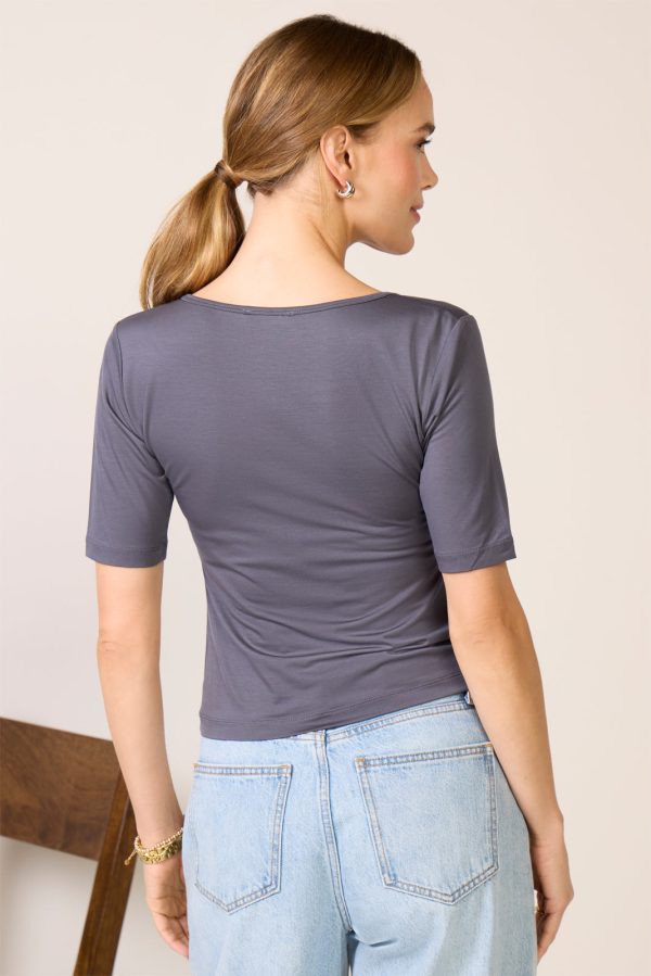Yasmina Ruched Tee - Image 4