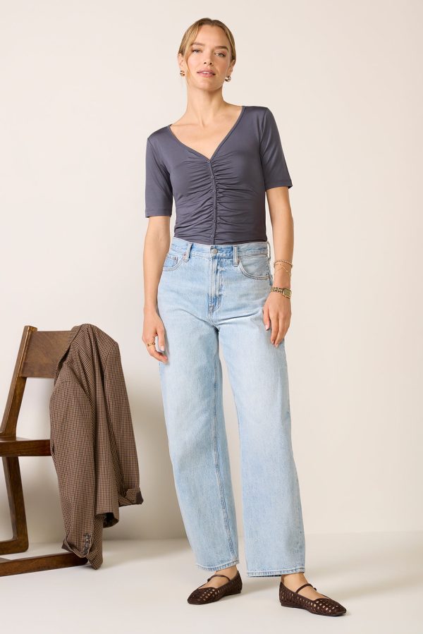 Yasmina Ruched Tee - Image 5