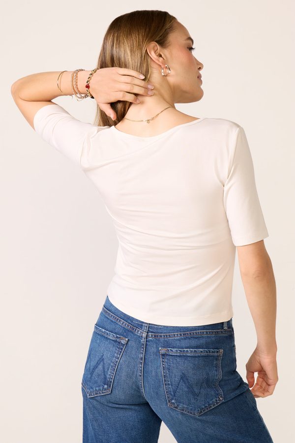Yasmina Ruched Tee - Image 4