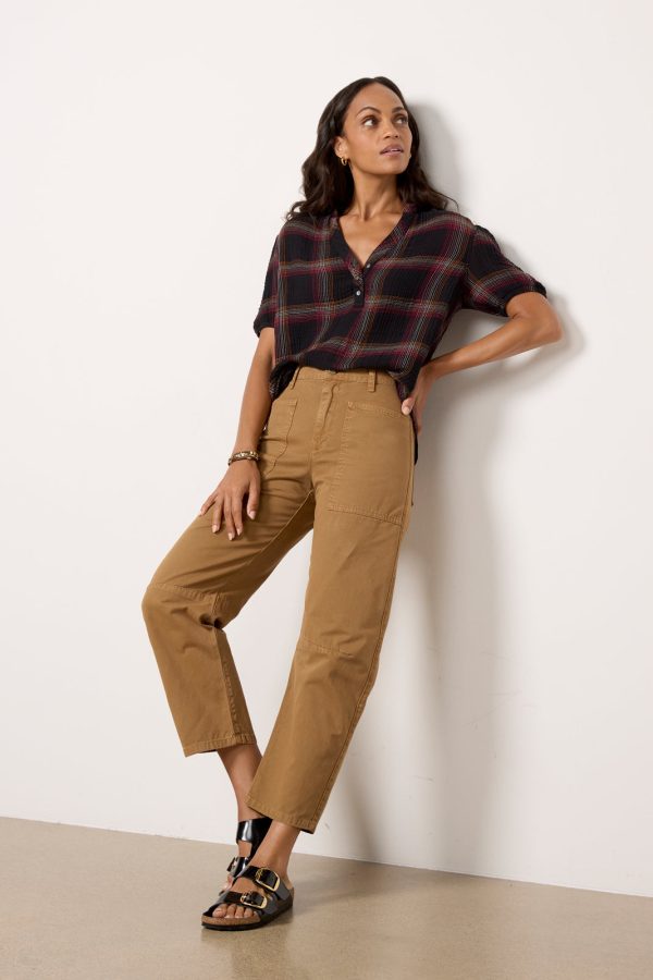 Sunset Plaid Top - Image 3