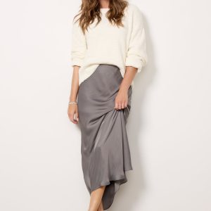 Maddie Satin Skirt
