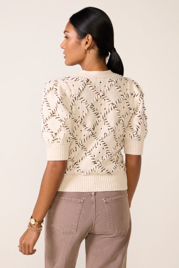 Isla Short Sleeve Cardigan - Image 4