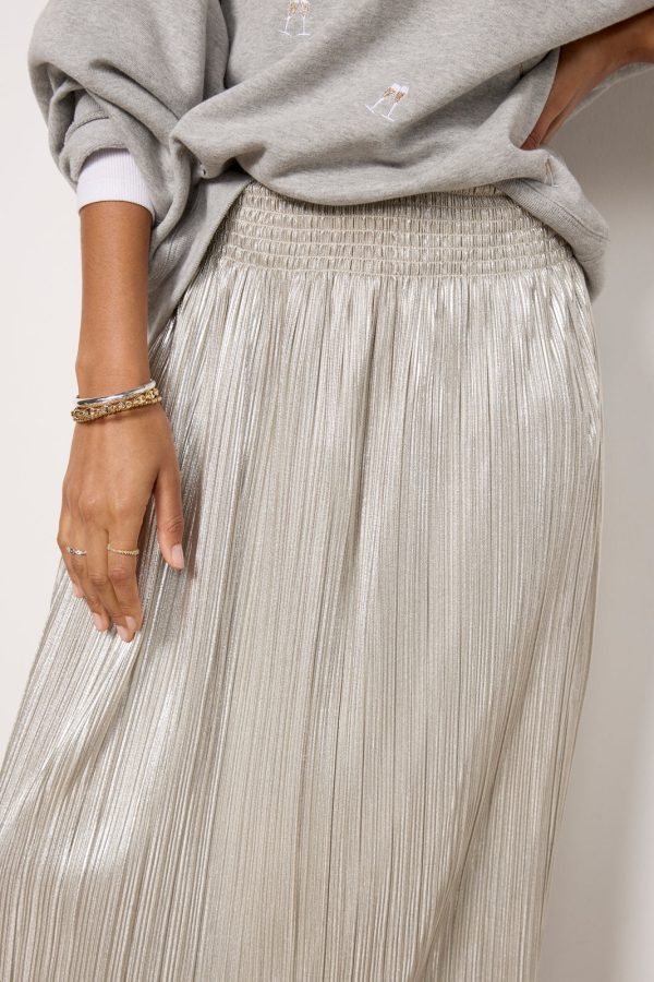 Cait Pleated Skirt - Image 2