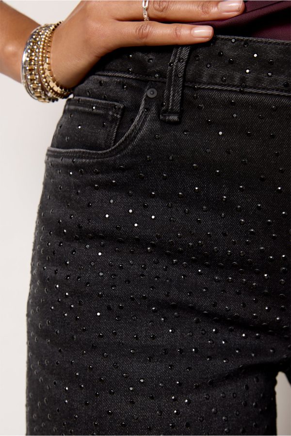 Meg Raw Hem w Bling - Image 5