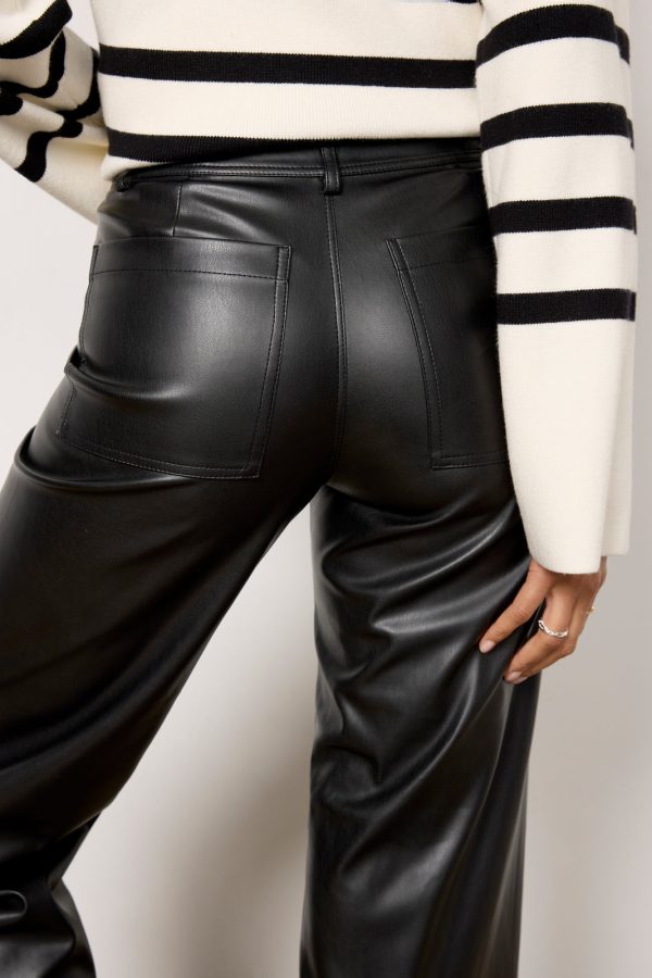 RILYNN FAUX LEATHER PANT - Image 3