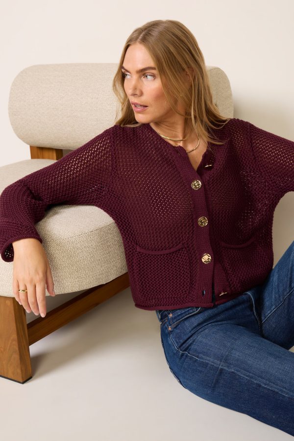 Emery Open Stitch Cardigan - Image 2
