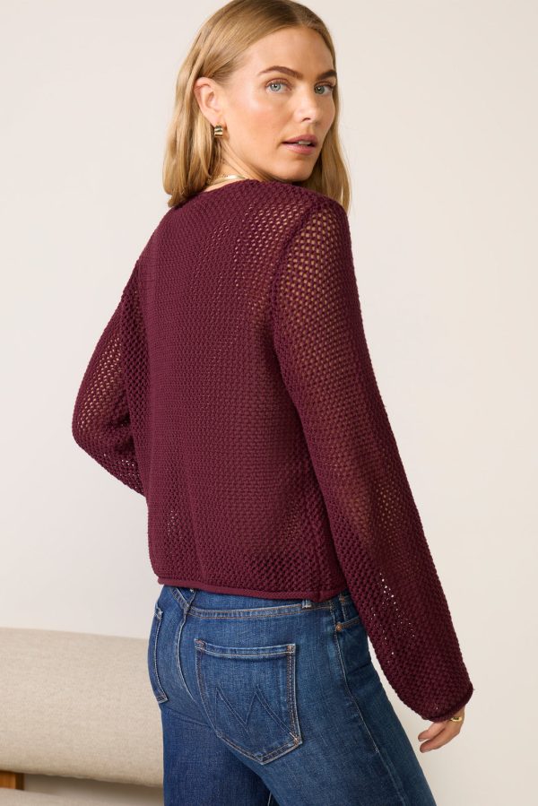 Emery Open Stitch Cardigan - Image 4