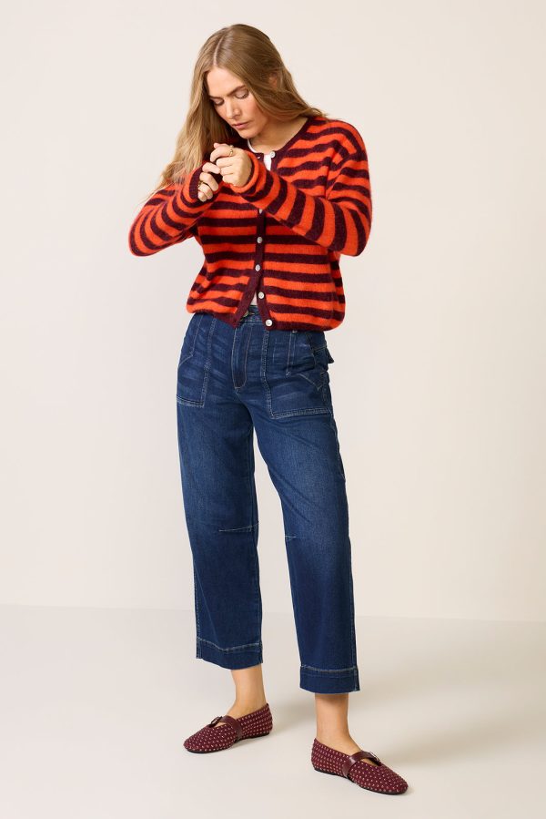 Vittow Striped Cardigan