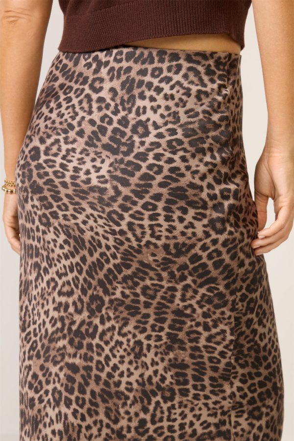 Izabel Leopard Maxi Skirt - Image 3