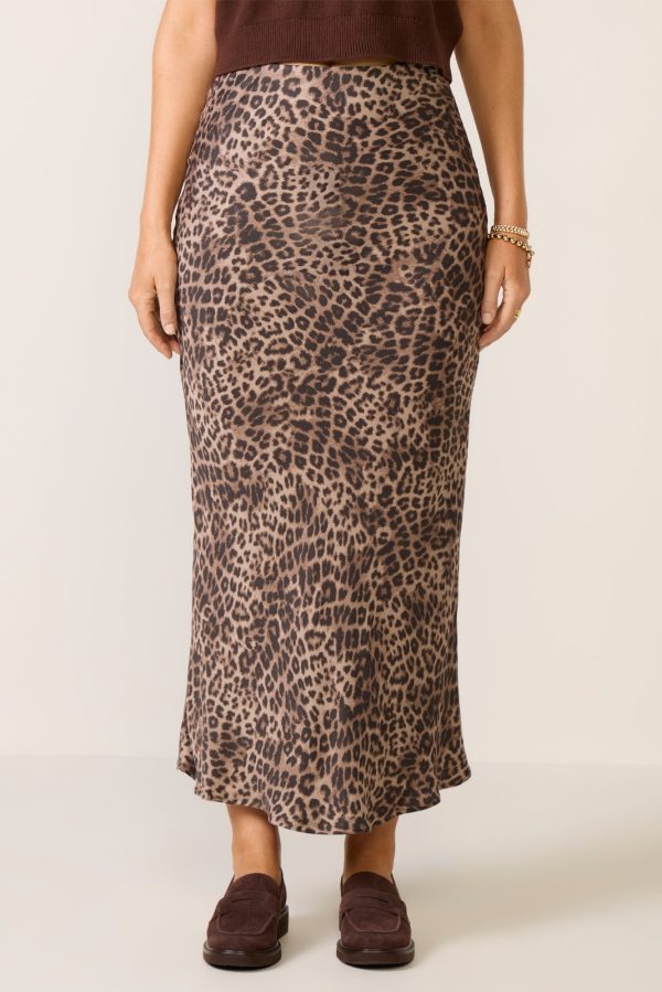 Izabel Leopard Maxi Skirt - Image 6