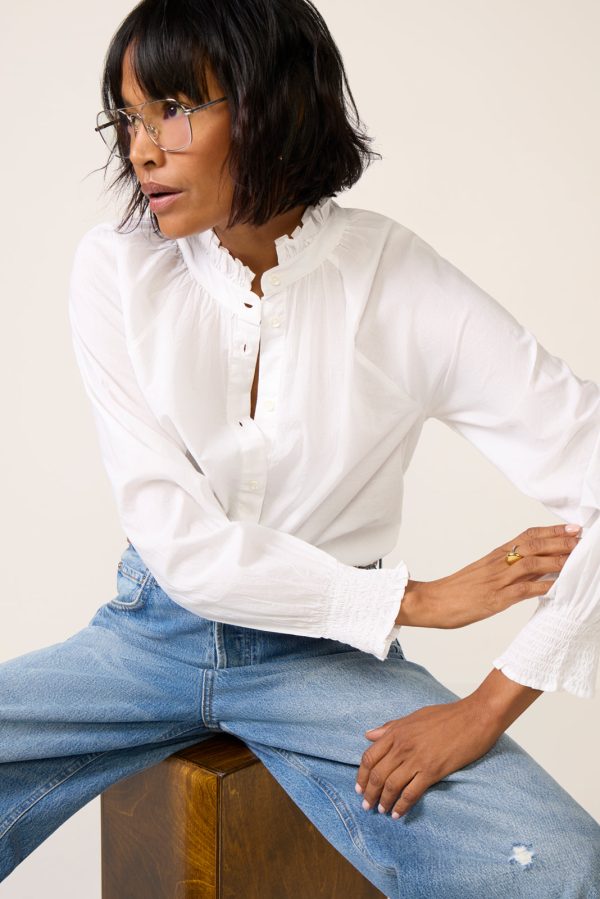 Ruffle Neck Shirt - Image 5