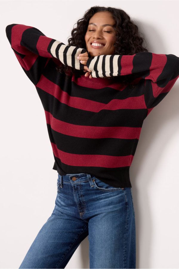 Deven Stripe Pullover - Image 5