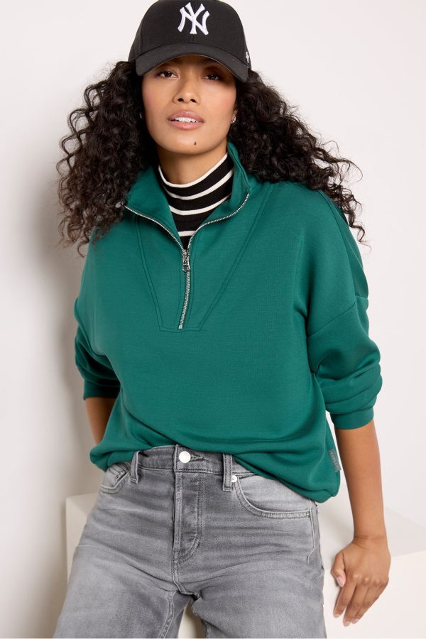 Hawley Half Zip Sweat - Image 5