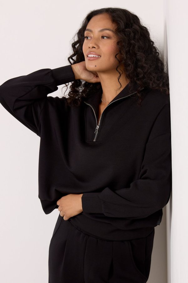 Hawley Half Zip Sweat - Image 5