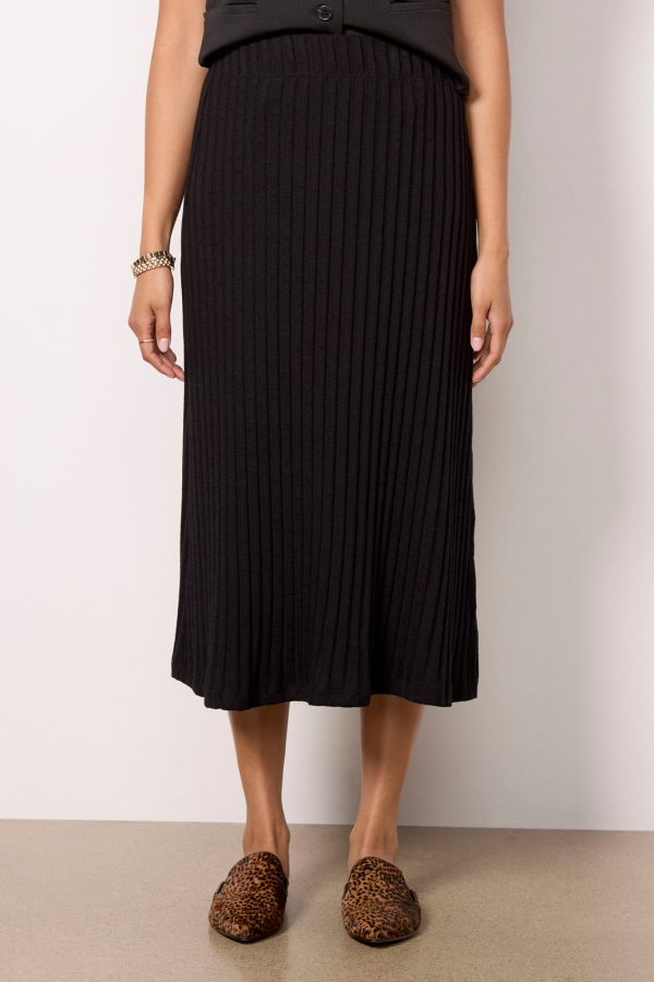 Molly Midi Skirt W/ Slit - Image 6