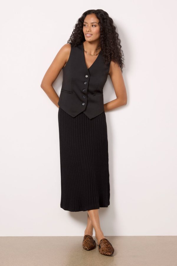 Molly Midi Skirt W/ Slit - Image 5