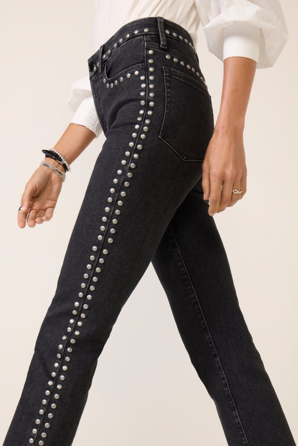 Studded Good Legs Straight Jean - Image 2