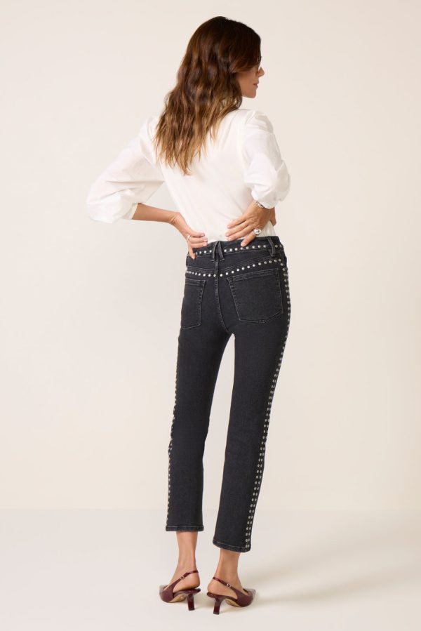 Studded Good Legs Straight Jean - Image 4
