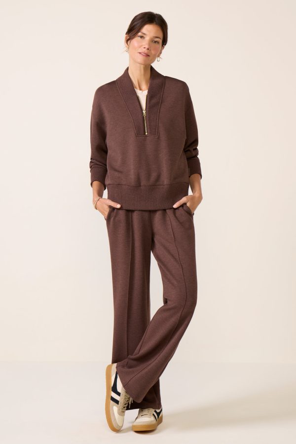 Sally Half Zip Sweat - Image 5