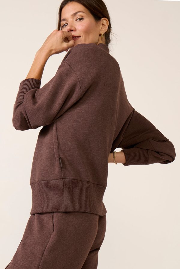 Sally Half Zip Sweat - Image 2