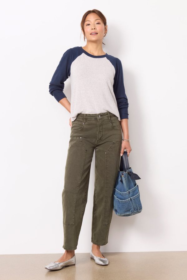 Mandy Cozy Varsity Top - Image 3