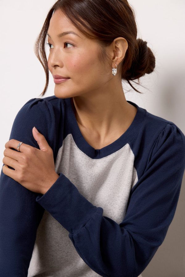 Mandy Cozy Varsity Top - Image 2