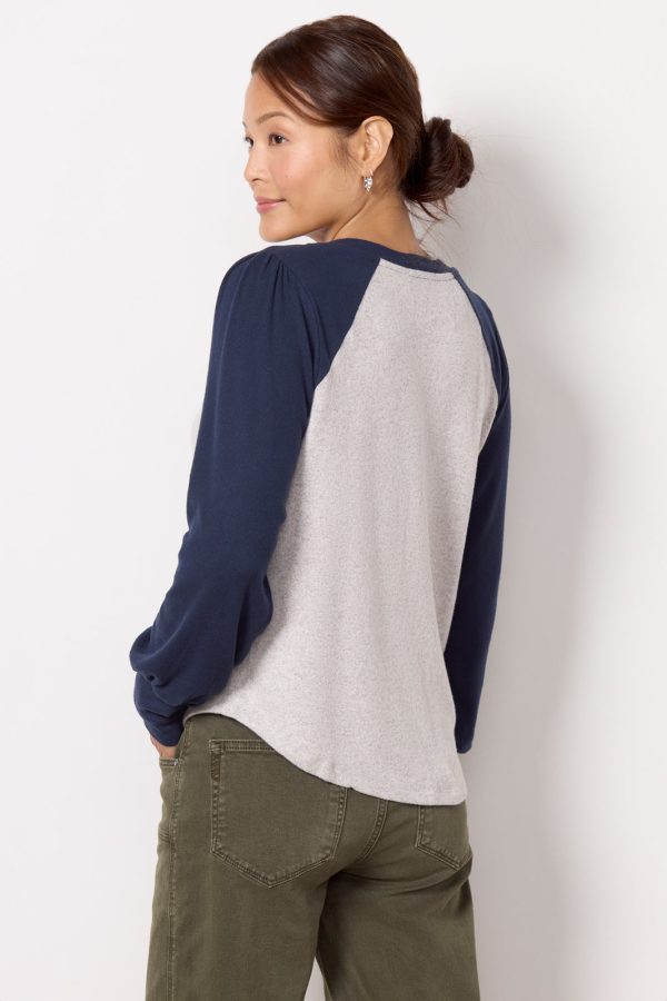 Mandy Cozy Varsity Top - Image 4
