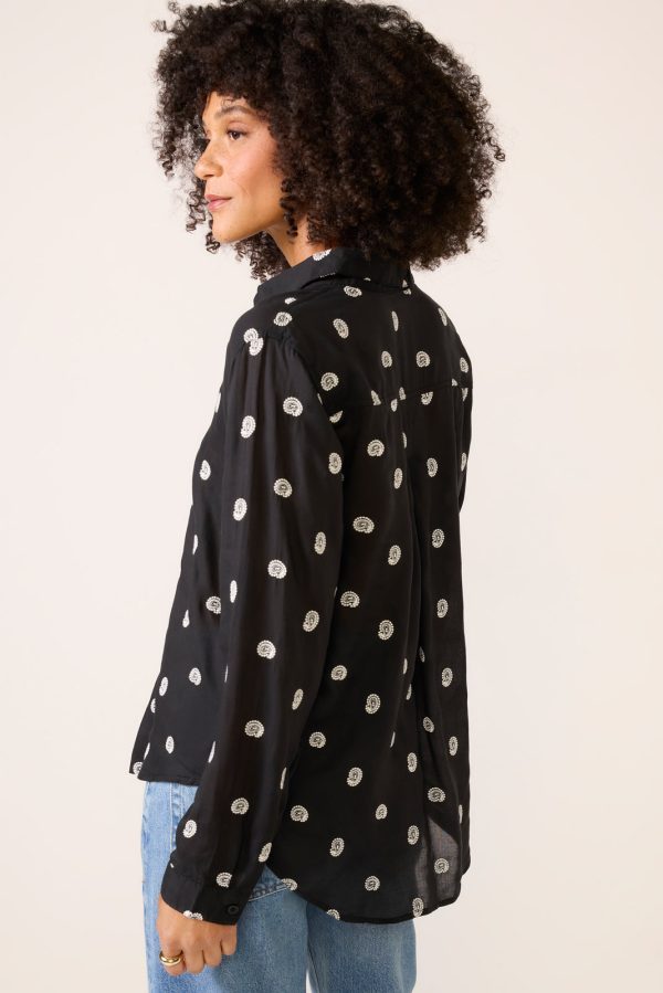 Paisley Embroidered Shirt - Image 4