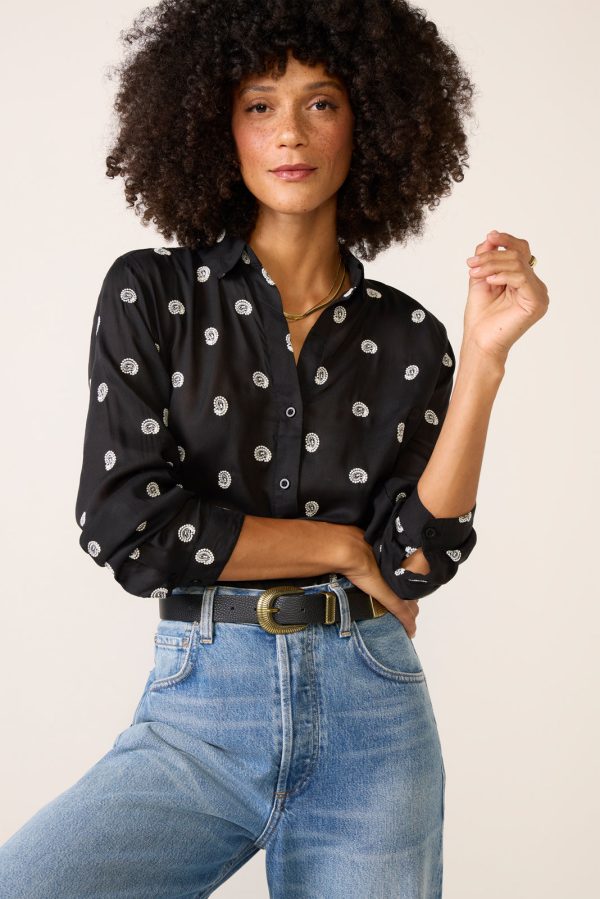 Paisley Embroidered Shirt - Image 2