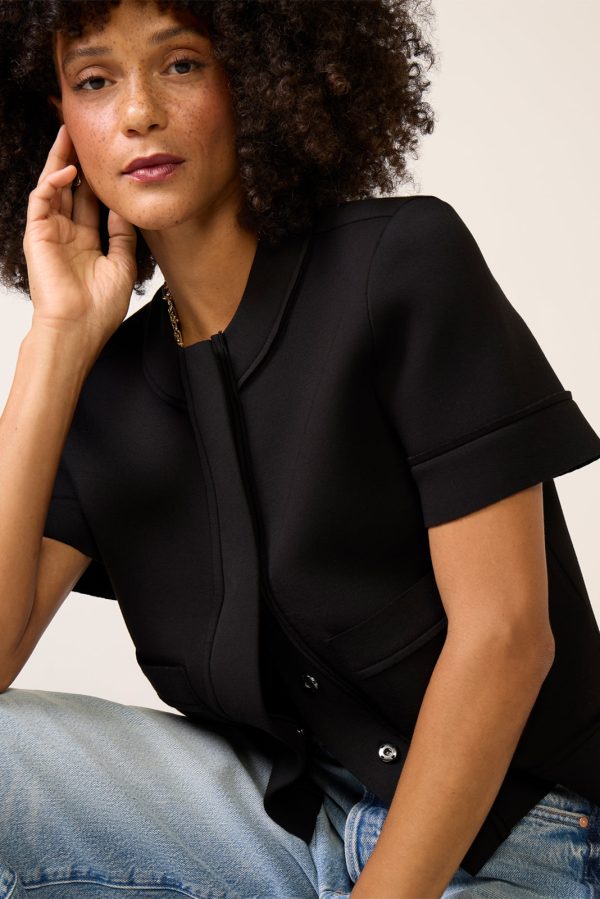 Cindy Short Sleeve Sleek Jacket - Image 2