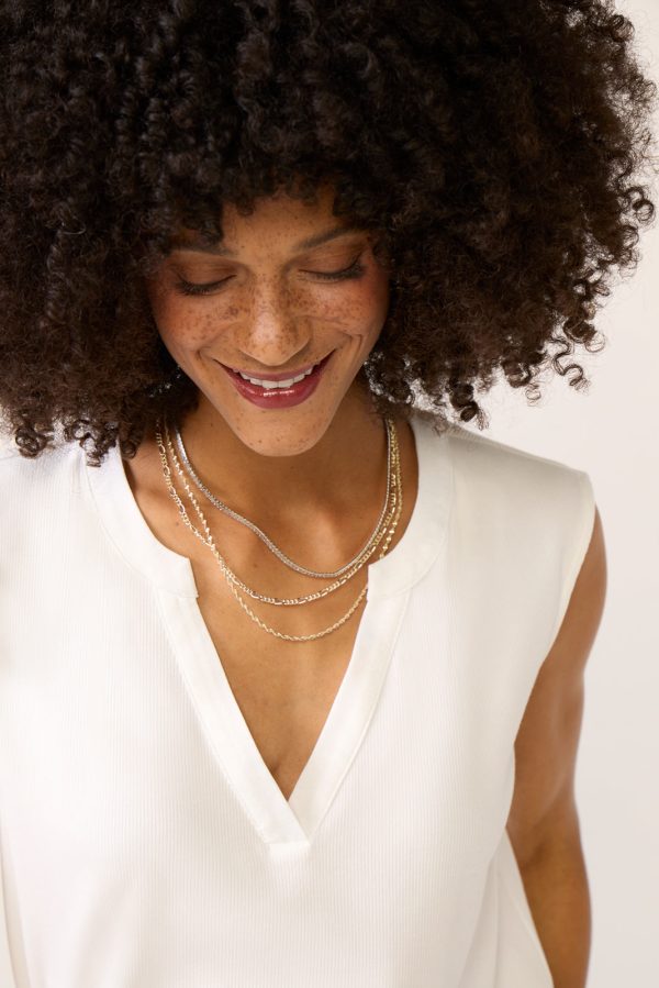 Bex Split Neck Tank - Image 3