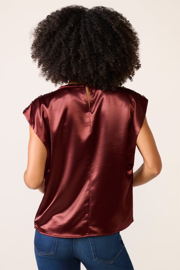 Lucca Satin Blouse - Image 4
