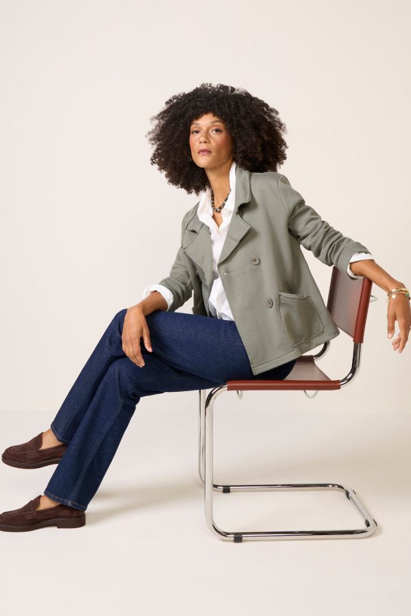 Diana French Terry Blazer - Image 5