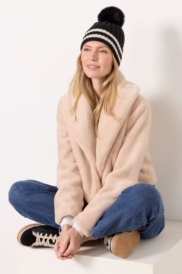 Be My Guest Faux Fur Jacket - Image 2