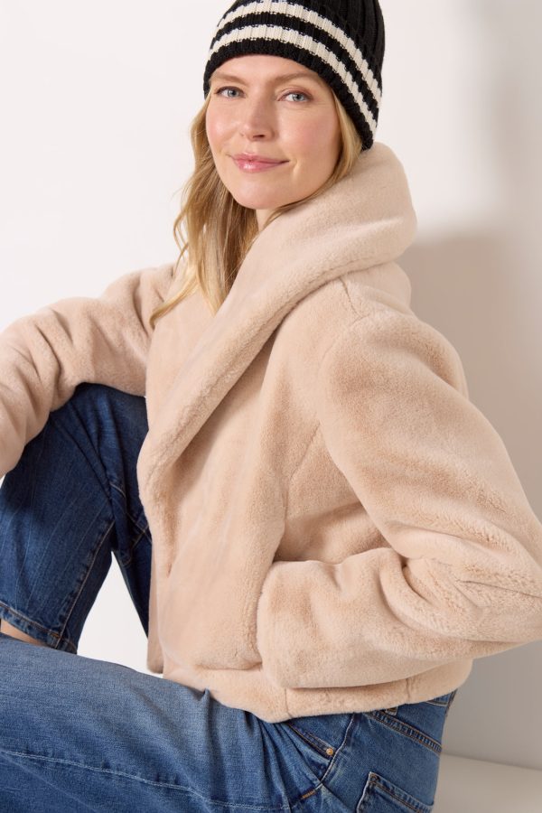 Be My Guest Faux Fur Jacket - Image 3