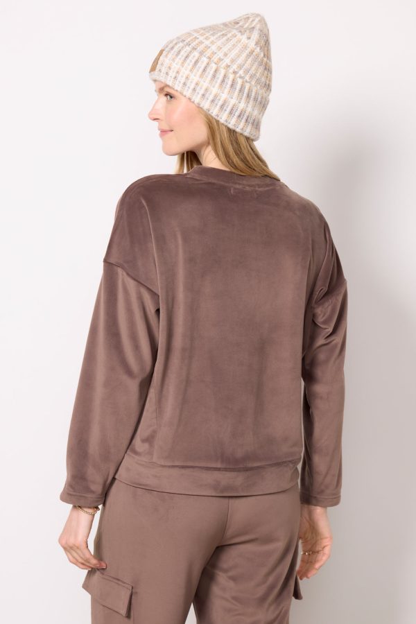 LuxeChic Tucked Sweatshirt - Image 4