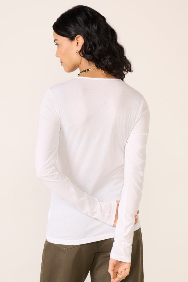 Airspun Tee in Cotton - Image 4