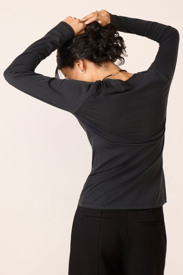Airspun Tee in Cotton - Image 4