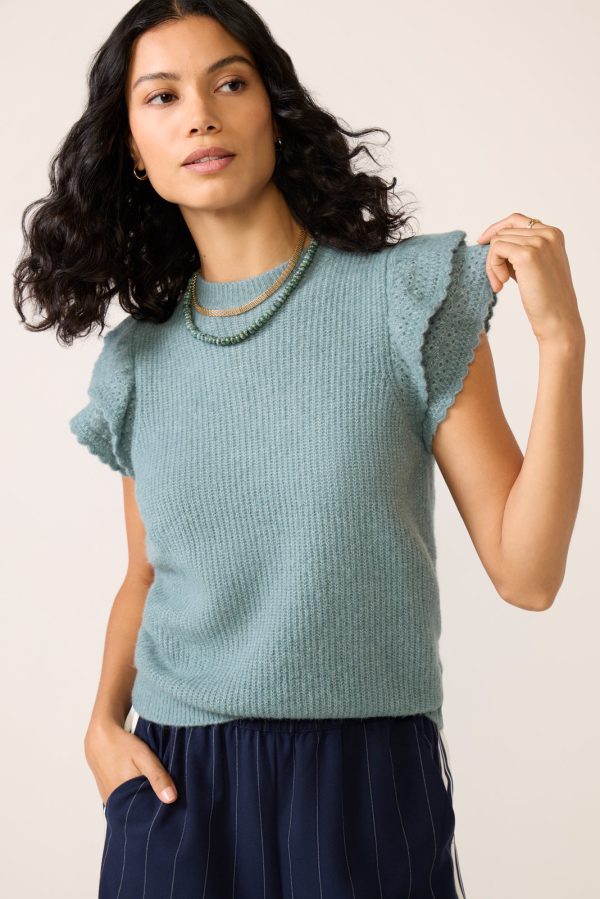 Stasia Flutter Sleeve Pullover - Image 3